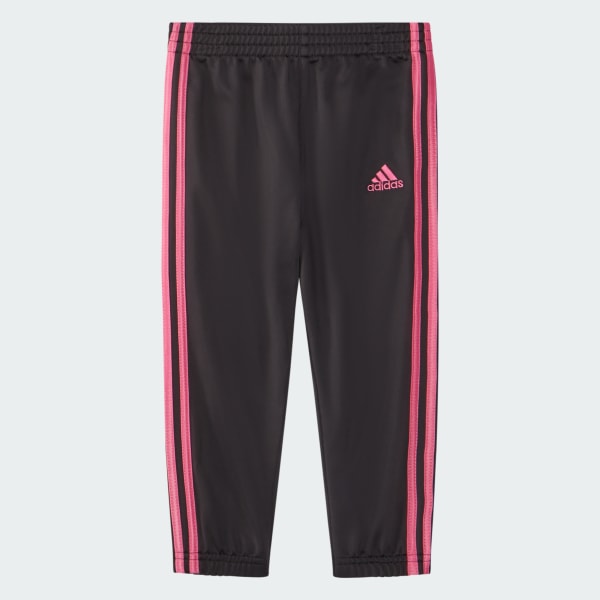 adidas Two-Piece Long Sleeve Essential Tricot Set - Black | Free ...