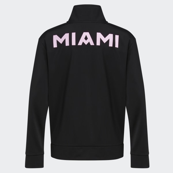 adidas Inter Miami CF Anthem Jacket Black Free Shipping with