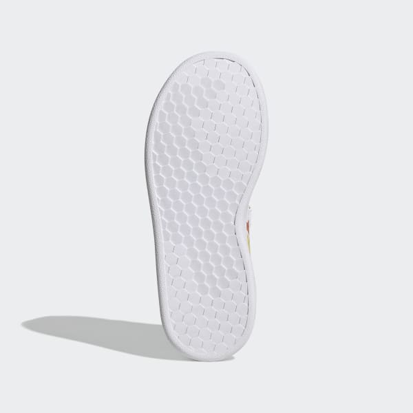 White Advantage Lifestyle Court Hook-and-Loop Shoes LII87