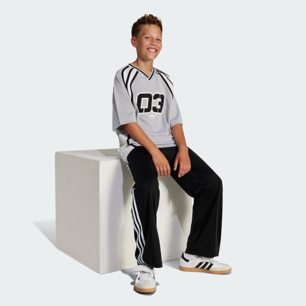 Abu-abu T-Shirt Jersey Oversize