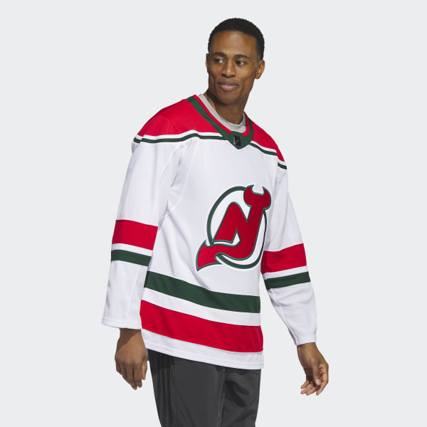 adidas Devils Heritage Authentic Jersey - White, Men's Training