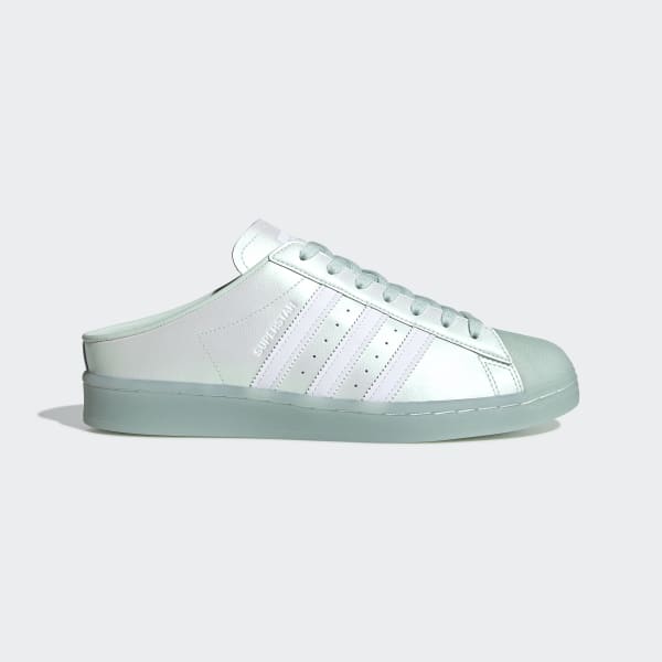 adidas superstar slip on uomo verde