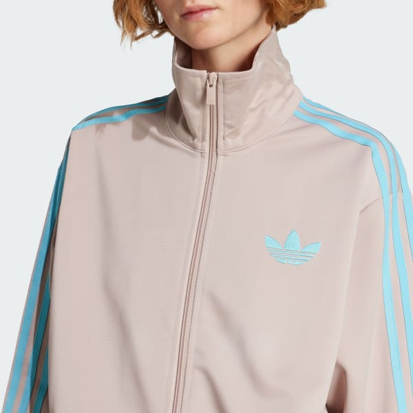 adidas Adicolor Classic Firebird Loose Track Top - Brown