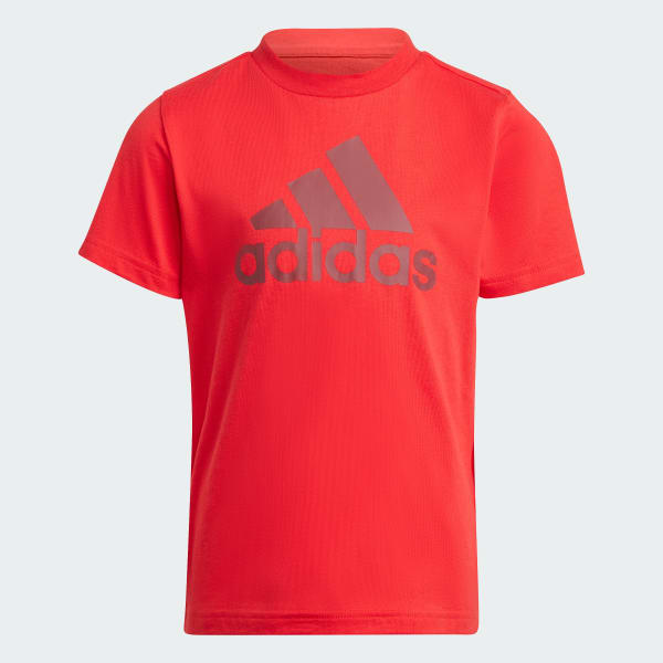 Red Essentials Logo Tee