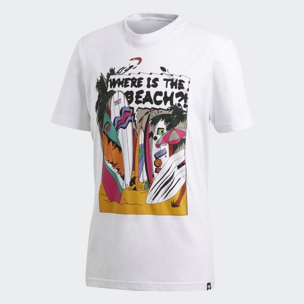 adidas beach tee