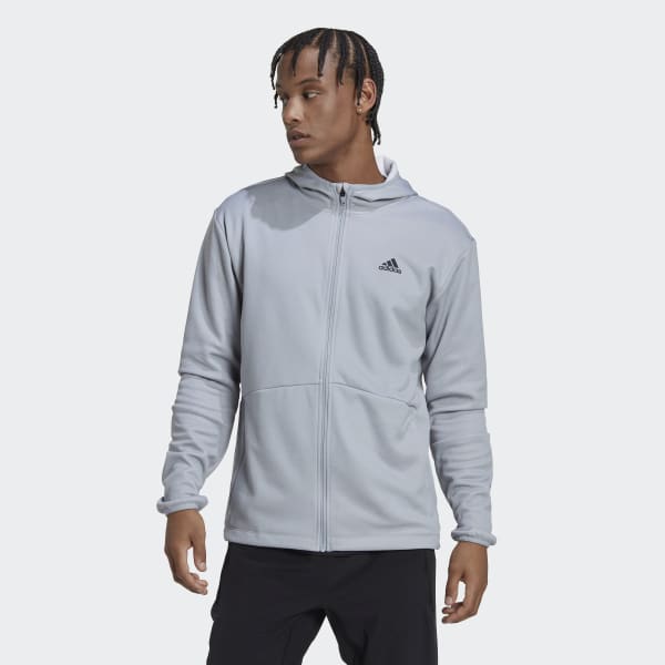 Adidas CW1435 Hoody Jacket Grey | Business Gifts