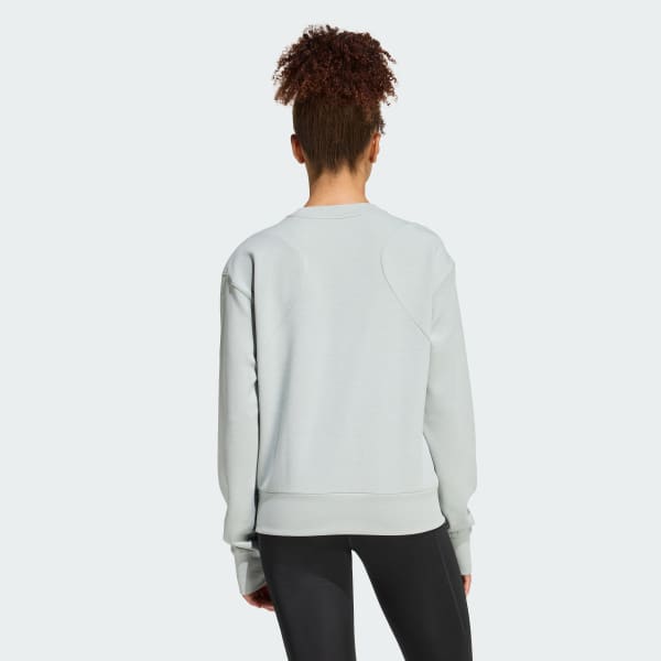 Verde Sweatshirt de Aquecimento Designed-for-Training