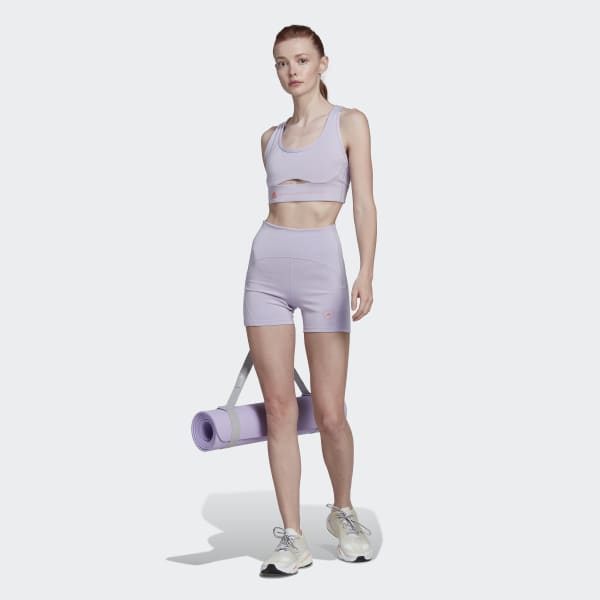 Viola Leggings corti da yoga adidas by Stella McCartney TrueStrength