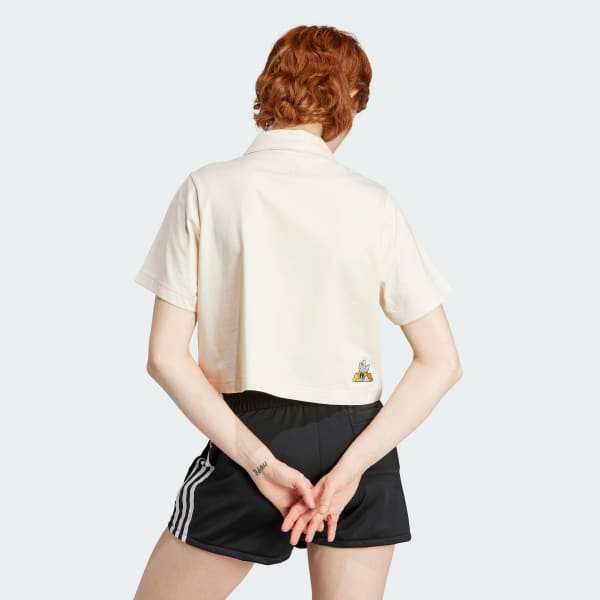 Beige CROPPED POLO