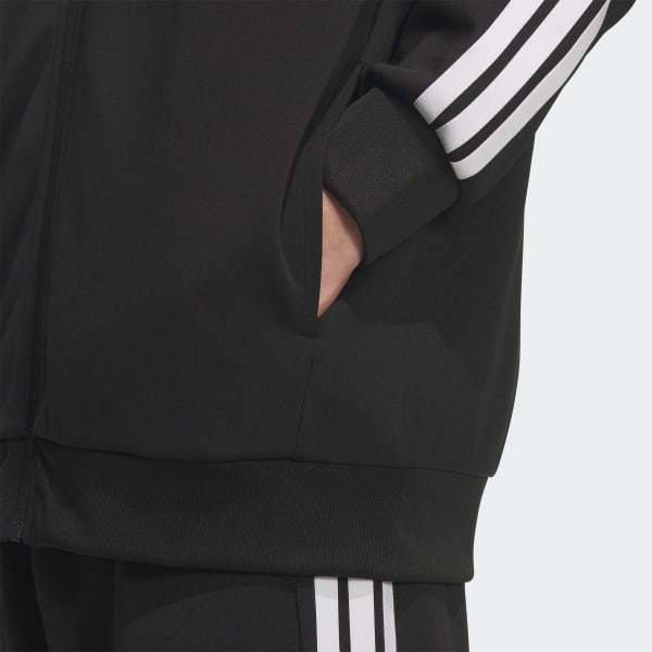 アディダス スリーストライプス レギュラーフィット ダブルニット