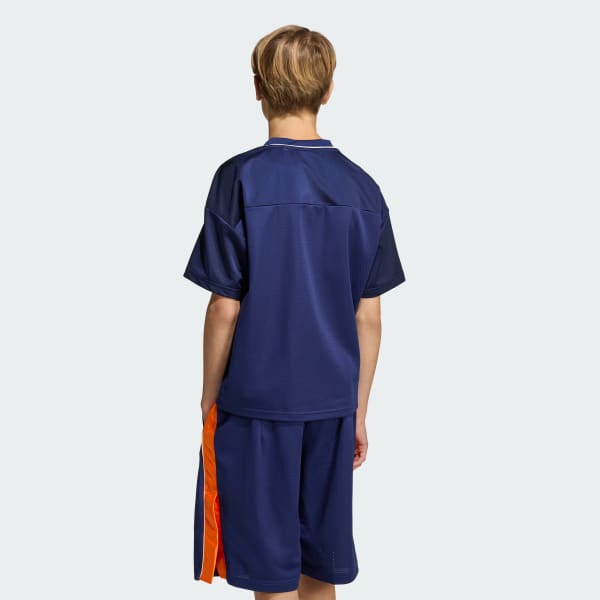 Blue STADIUM MESH BASKETBALL SHIRT