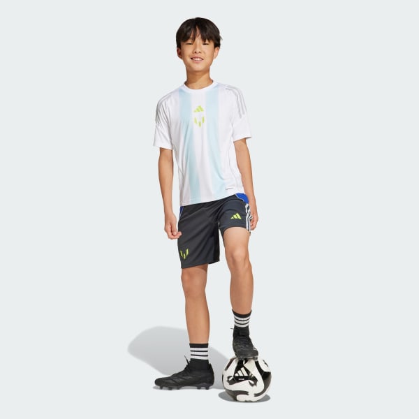 Grau Messi Kids Shorts