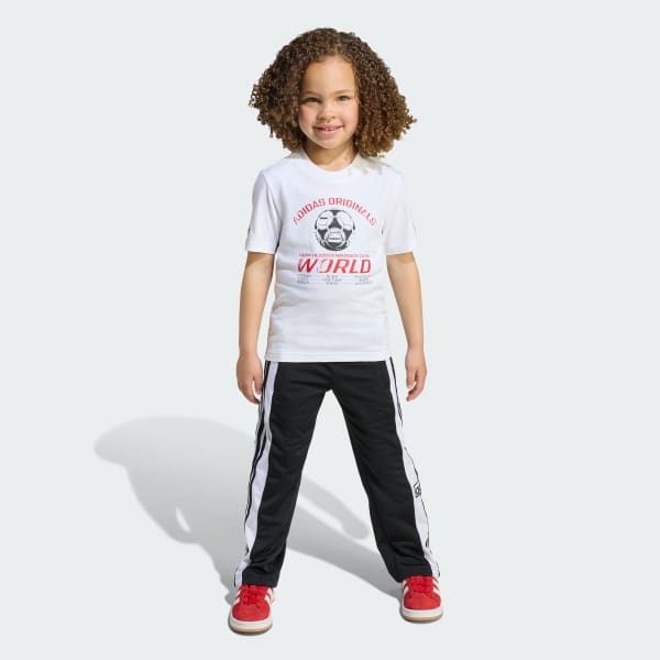 White Graphic Tee Kids