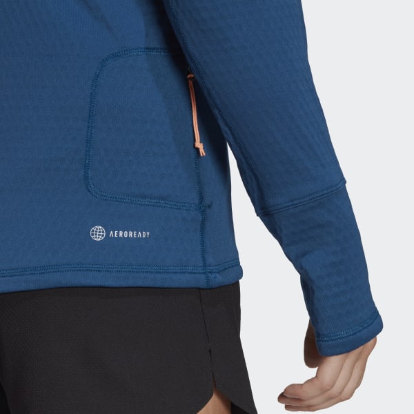 Blauw X-City Flooce Running Hoodie DC046