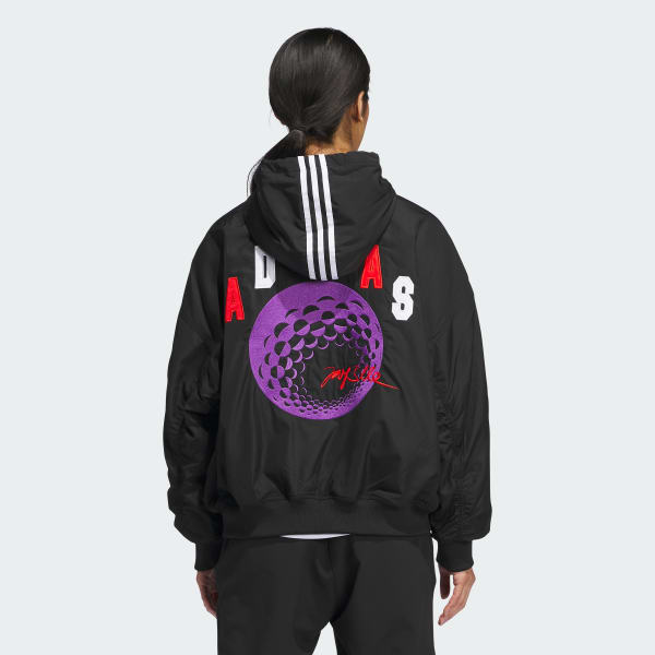 Adidas x Jay3lle WIND.RDY Bomber Jacket Women Black L