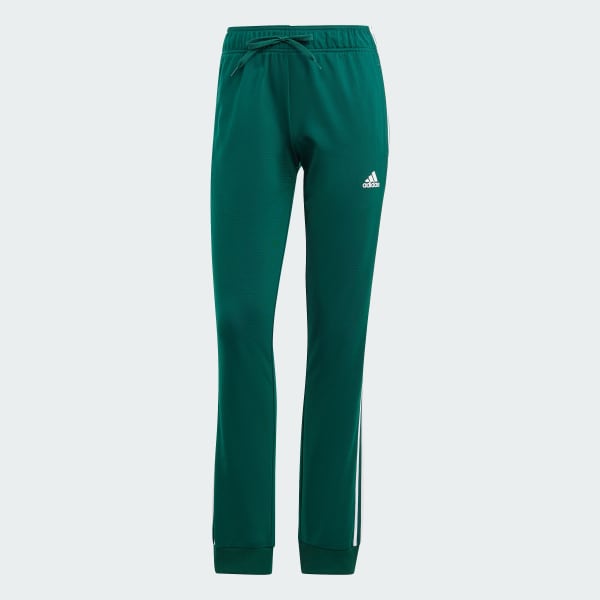Verde Pantalón Deportivo Essentials Piernas Cónicas 3 Tiras