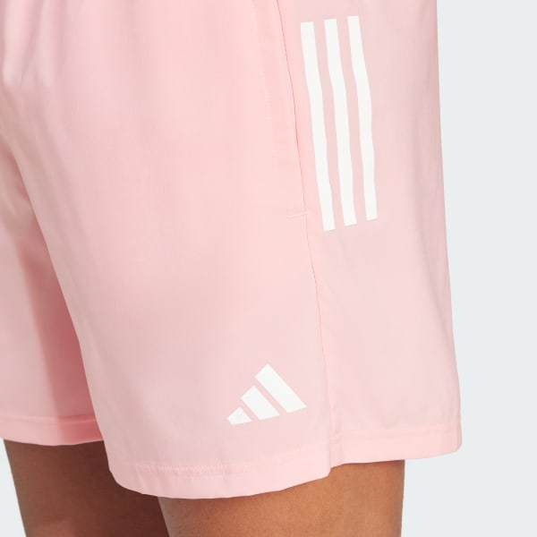 Pink adidas shorts mens store
