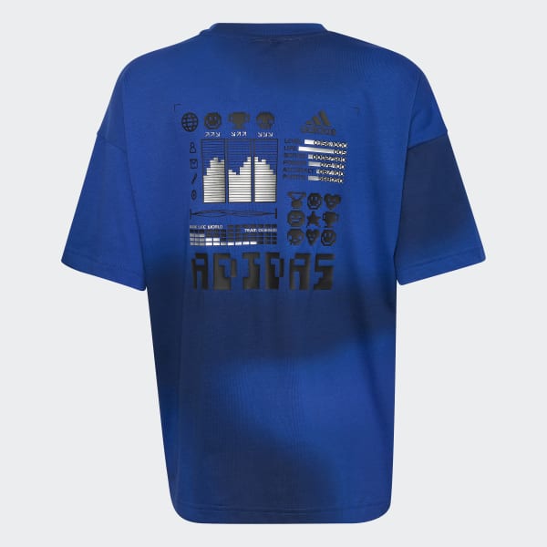Blau ARKD3 Allover Print T-Shirt