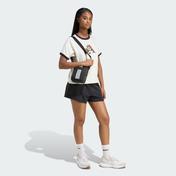 White Panda Chill Graphic T-Shirt