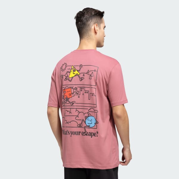 Pink Positivity Graphic Tee