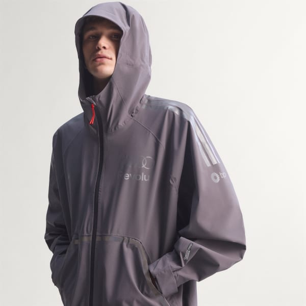Gris CHAQUETA IMPERMEABLE AUDI REVOLUT F1 TEAM ENGINEERS & MARKETING