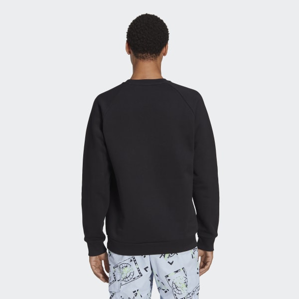 Schwarz Trefoil Essentials Sweatshirt