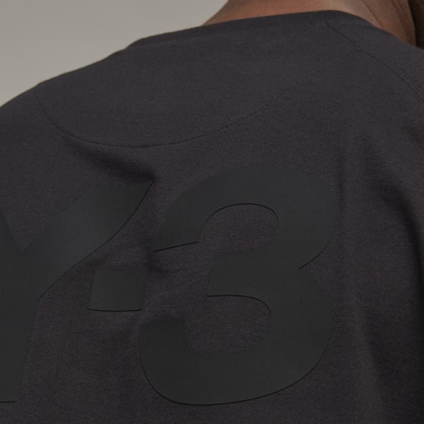 Black Y-3 Classic Back Logo Tee HBO60