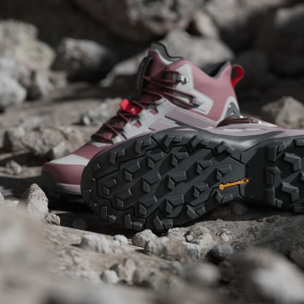 トマトー adidas Terrex Skychaser Mid GORE-TEX Hiking Shoes - Burgundy