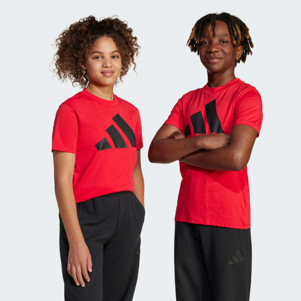 Rojo Playera Essentials Infantil