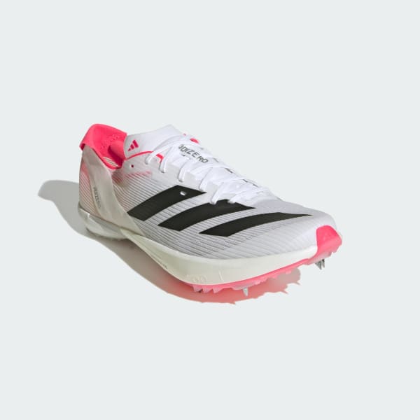 White Adizero Ambition Shoes