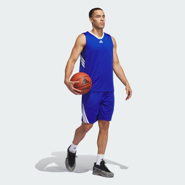 Blue adidas Basketball Legends Tank Top