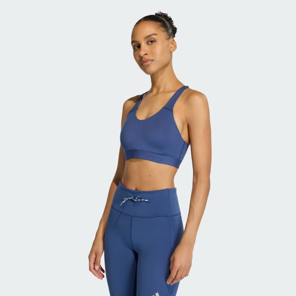Blue Optime Essentials Workout High Support Bra