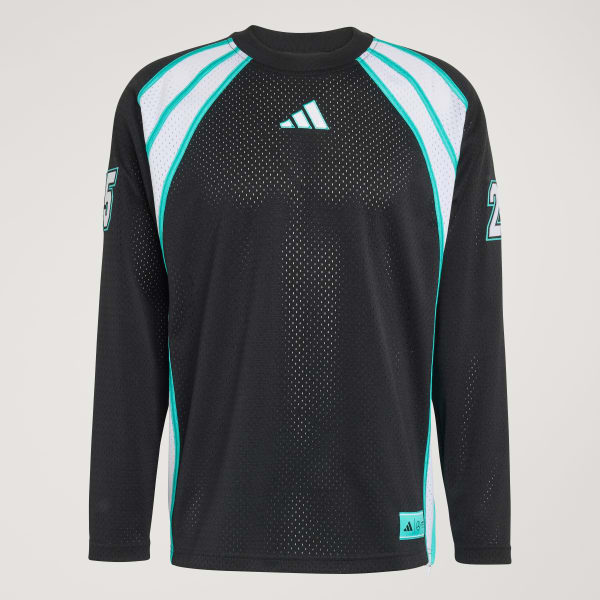 Negro PLAYERA MANGA LARGA MERCEDES - AMG PETRONAS FORMULA ONE TEAM LAS VEGAS HOMBRE