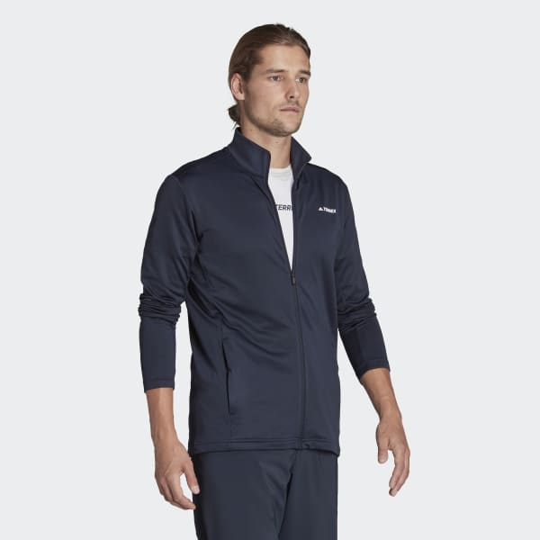 Blau TERREX Multi Primegreen Full-Zip Fleecejacke