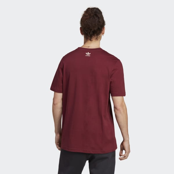 Burgundy Graphics Archive Tee