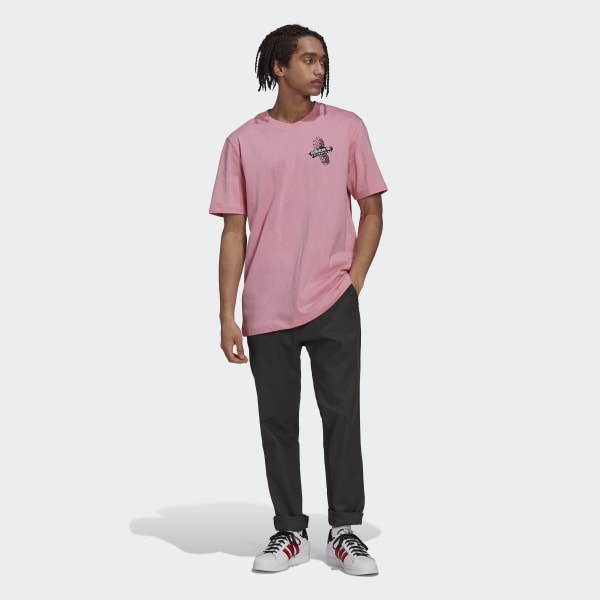 Pink adidas Adventure Trail T-Shirt DM516