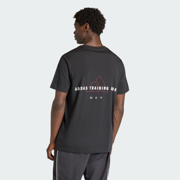 Black CLIMACOOL TRAINING IDENTITY GRAPHIC T-SHIRT