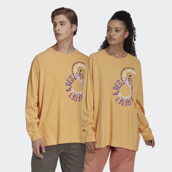 yellow adidas t shirt women's