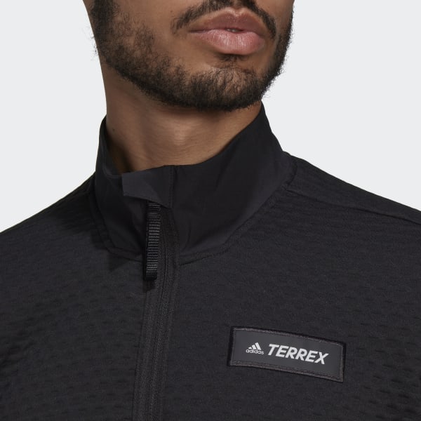 cierna Mikina Terrex Hike Half-Zip