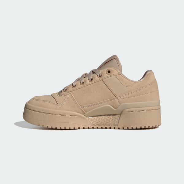 adidas forum bold suede beige