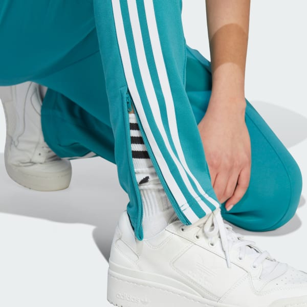 adidas Adicolor SST Track Pants - Turquoise | Women's Lifestyle | adidas US
