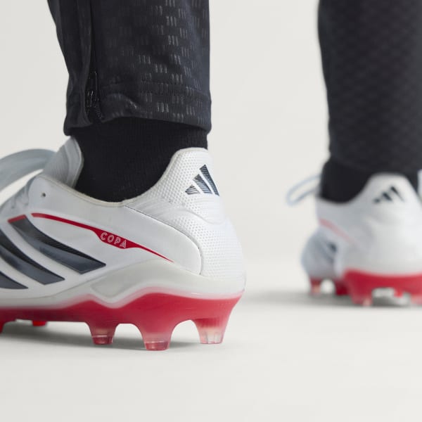 adidas COPA PURE IV ELITE Firm Ground Soccer Cleats - White | Free