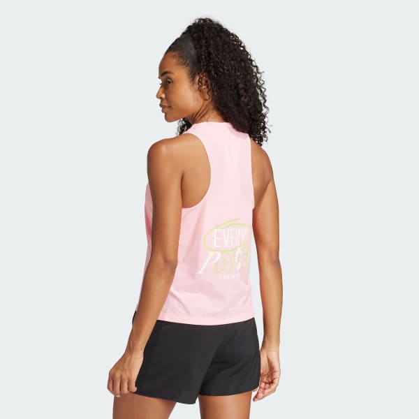 Pink Own The Run Runners Tank Top