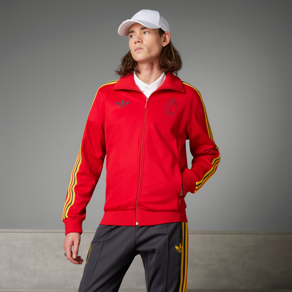 Rojo Chaqueta Beckenbauer Bélgica