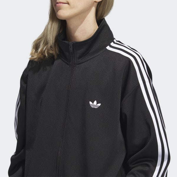 adidas Chamarra Deportiva Firebird Skateboarding Negro adidas