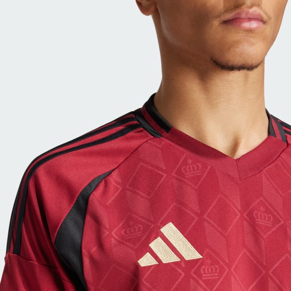 adidas Maillot Domicile Belgique 24 rouge adidas Canada
