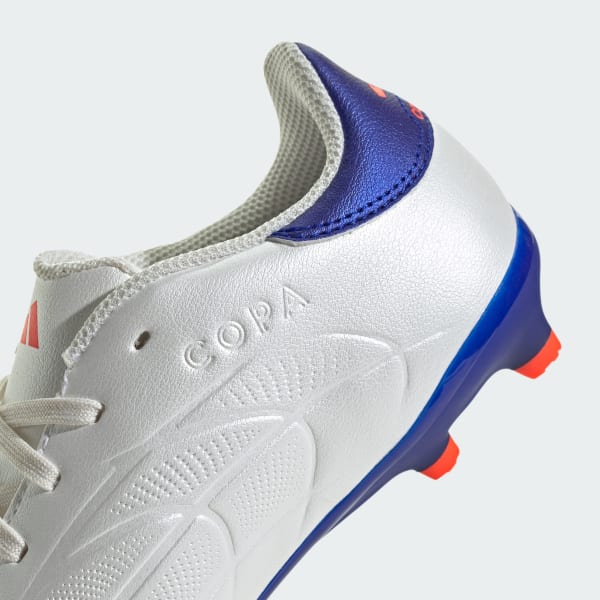 Copa Pure 2 League Firm Ground Kids Soccer Cleats - White Copa Pure 2 League Firm Ground Kids Soccer Cleats - White