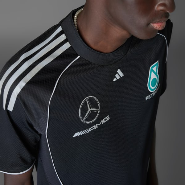 Black MERCEDES - AMG PETRONAS FORMULA ONE TEAM MECHANICS JERSEY