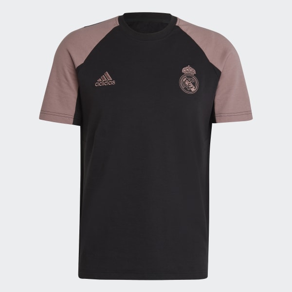 Czerń Real Madrid Travel Tee