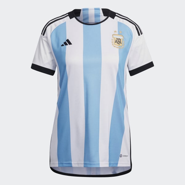 Weiss Argentinien 22 Heimtrikot F8711